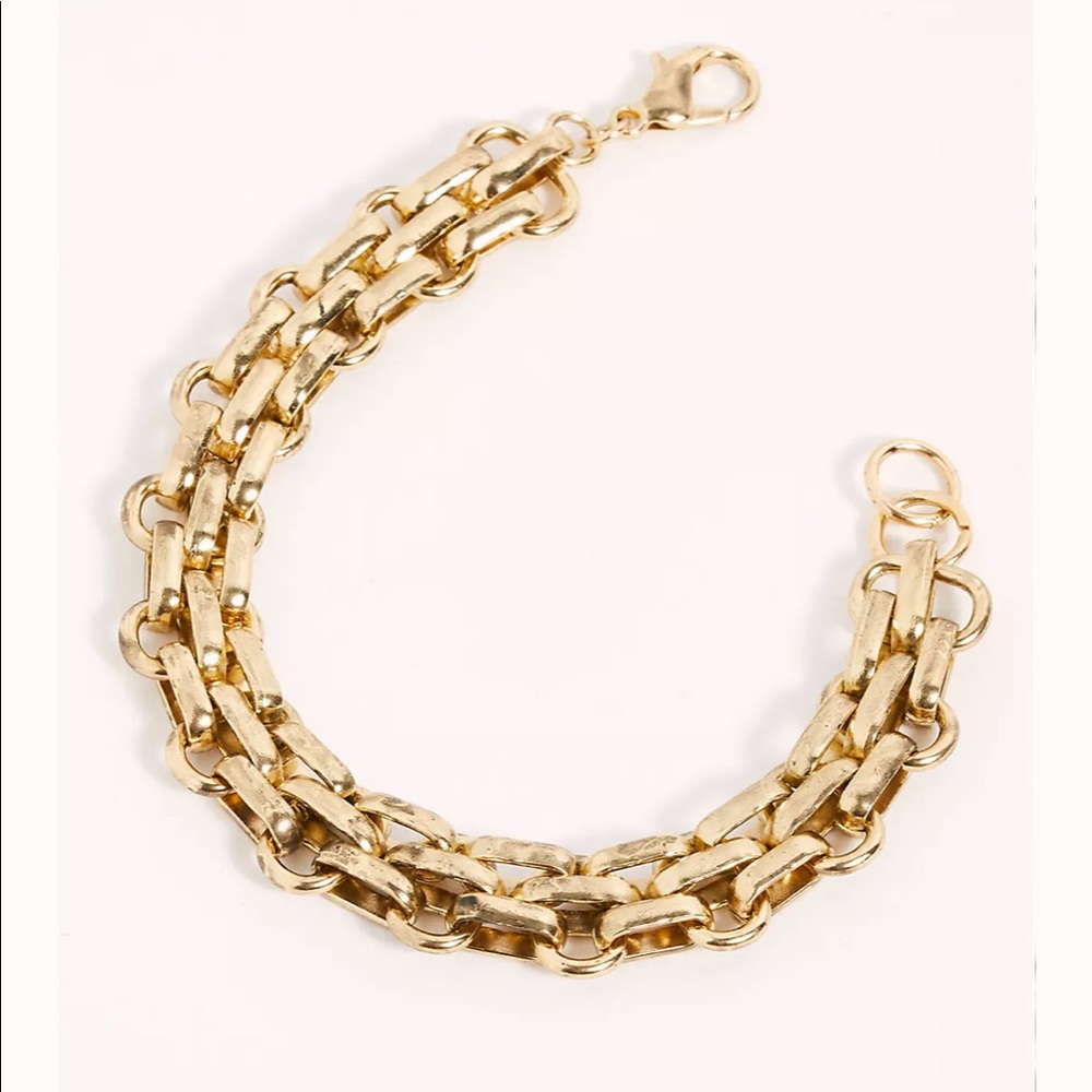 NWT Free People Chunky Chain Bracelet